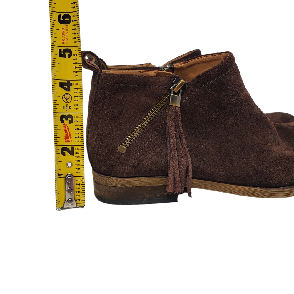 Franco Sarto 'Kaime' Genuine Leather Suede Ankle Boots Size 6.5 M - Picture 11 of 11